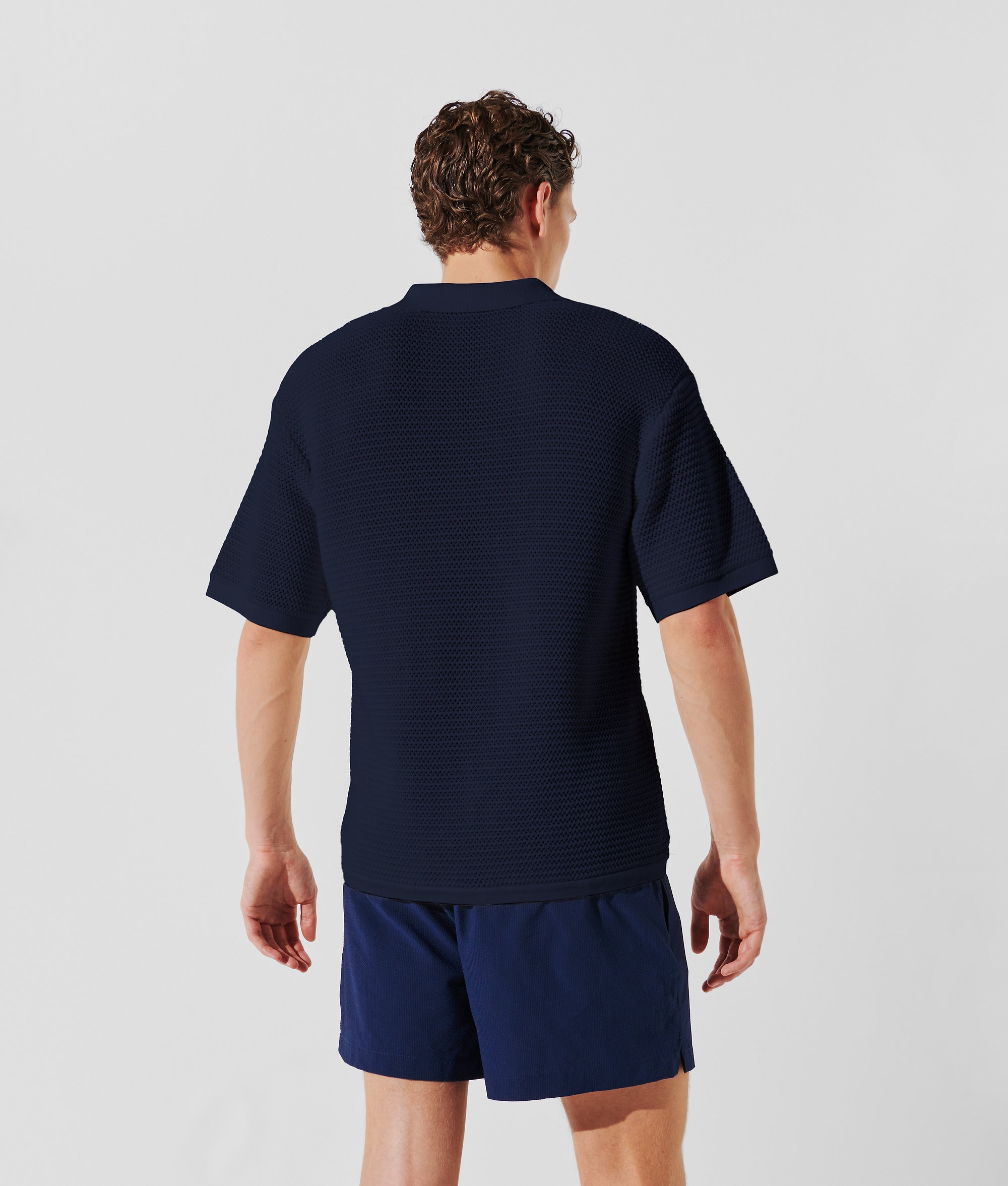 HOTEL KARL CROCHET POLO SHIRT - Image 2