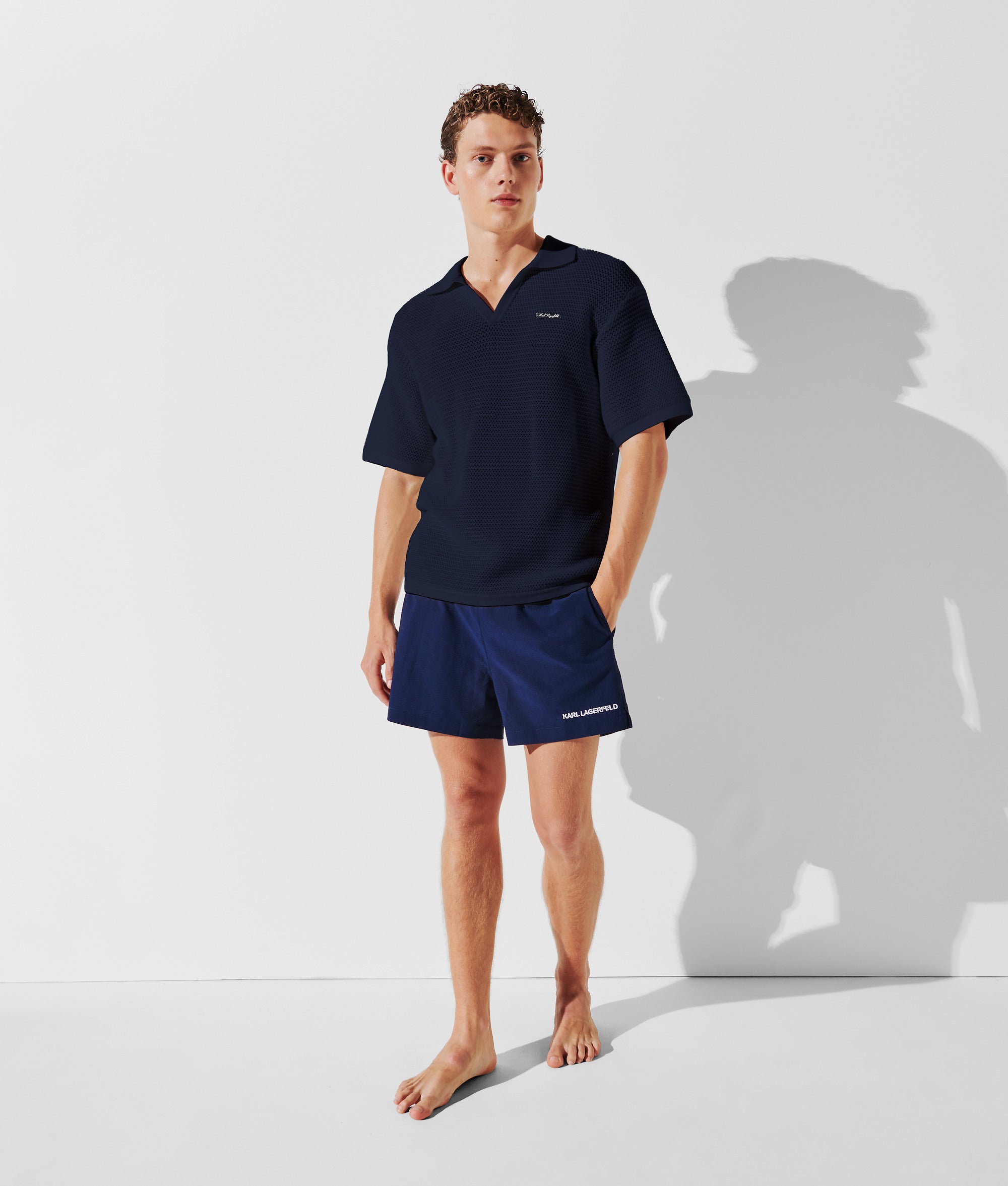 HOTEL KARL CROCHET POLO SHIRT - Image 4