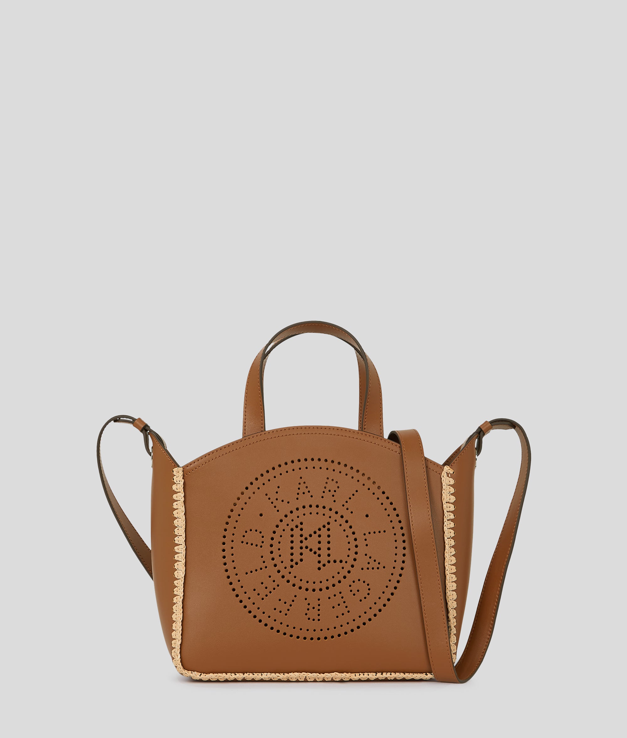 K/CIRCLE PERFORATED SMALL TOTE BAG