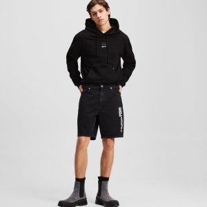 RELAXED DENIM SHORTS