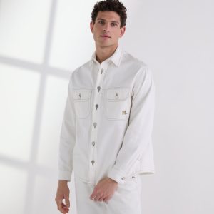 CONTRAST STITCH SHIRT