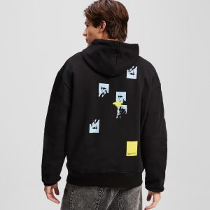 KARL PRINT HOODIE