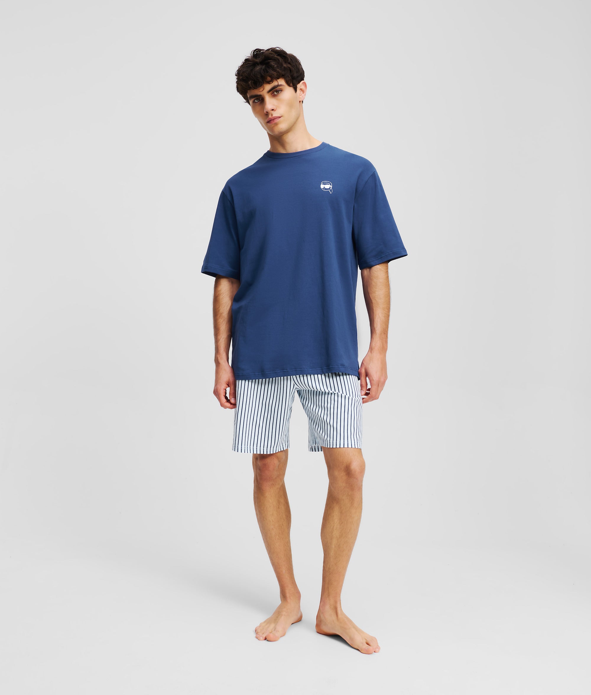 IKON STRIPED PAJAMA SET