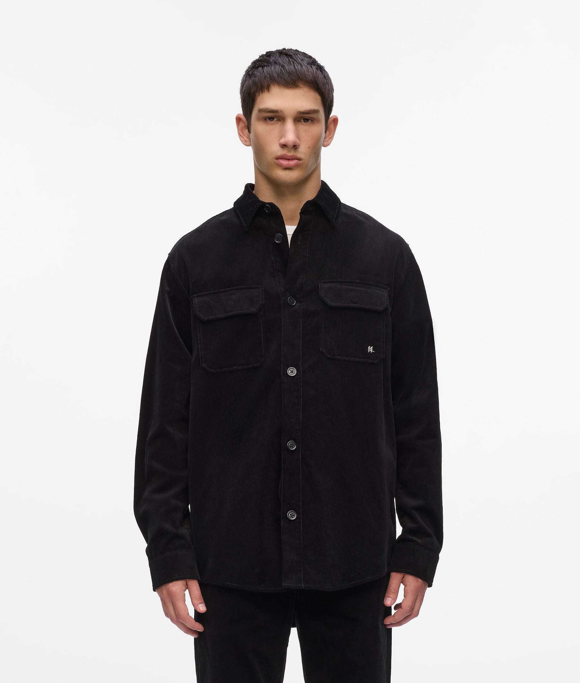 Corduroy overshirt