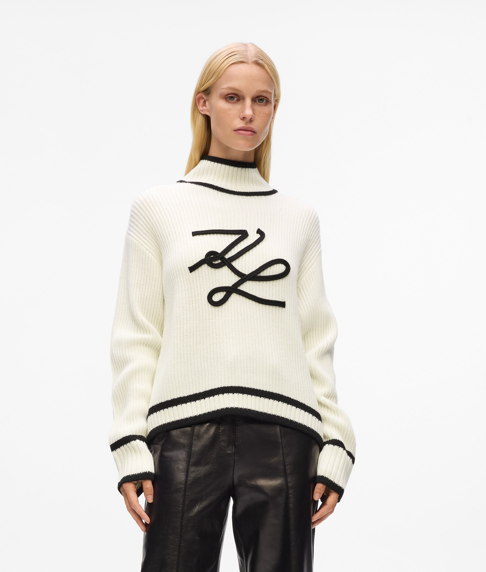 Turtleneck Autograph sweater