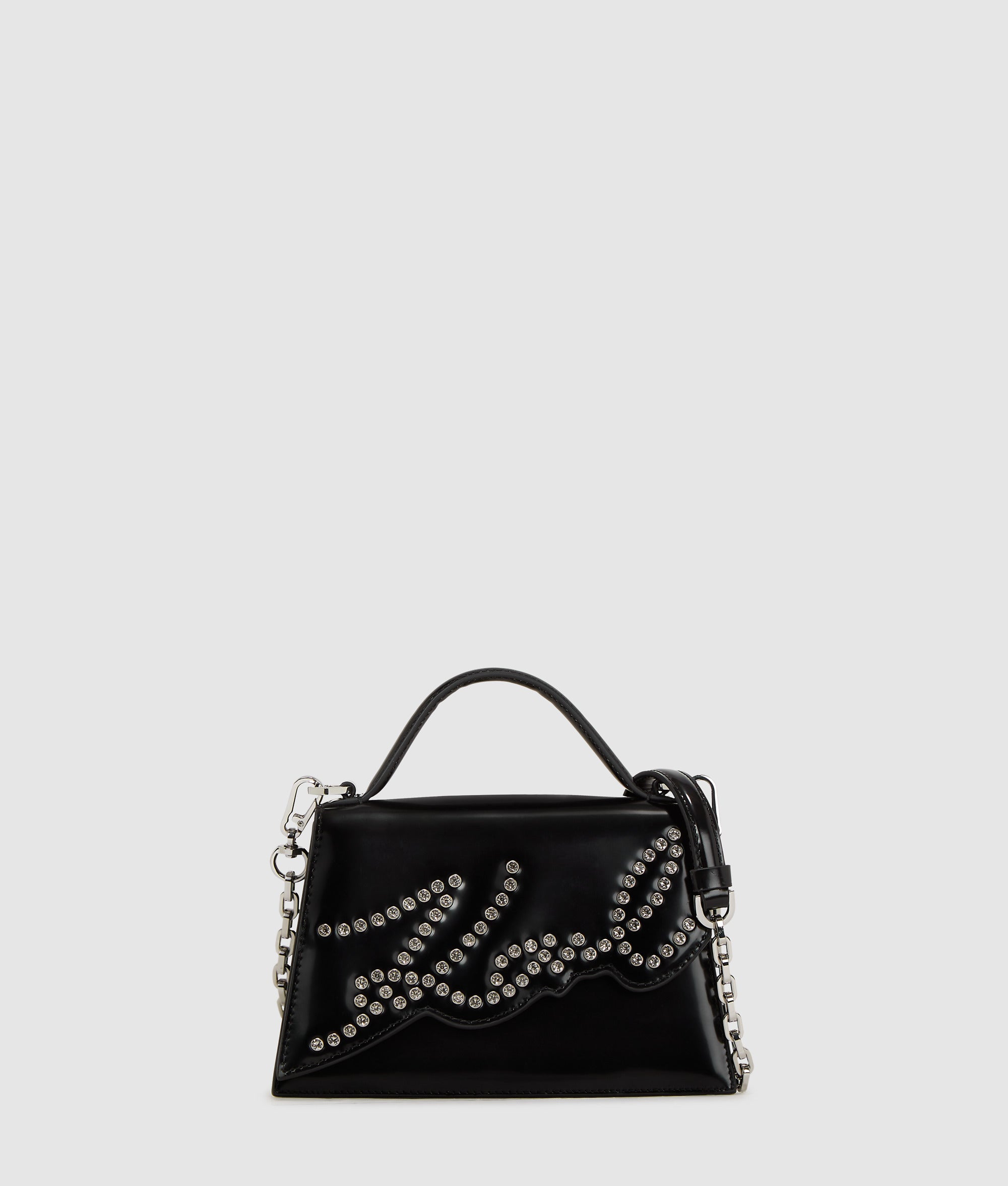 K/Signature small studded crossbody bag