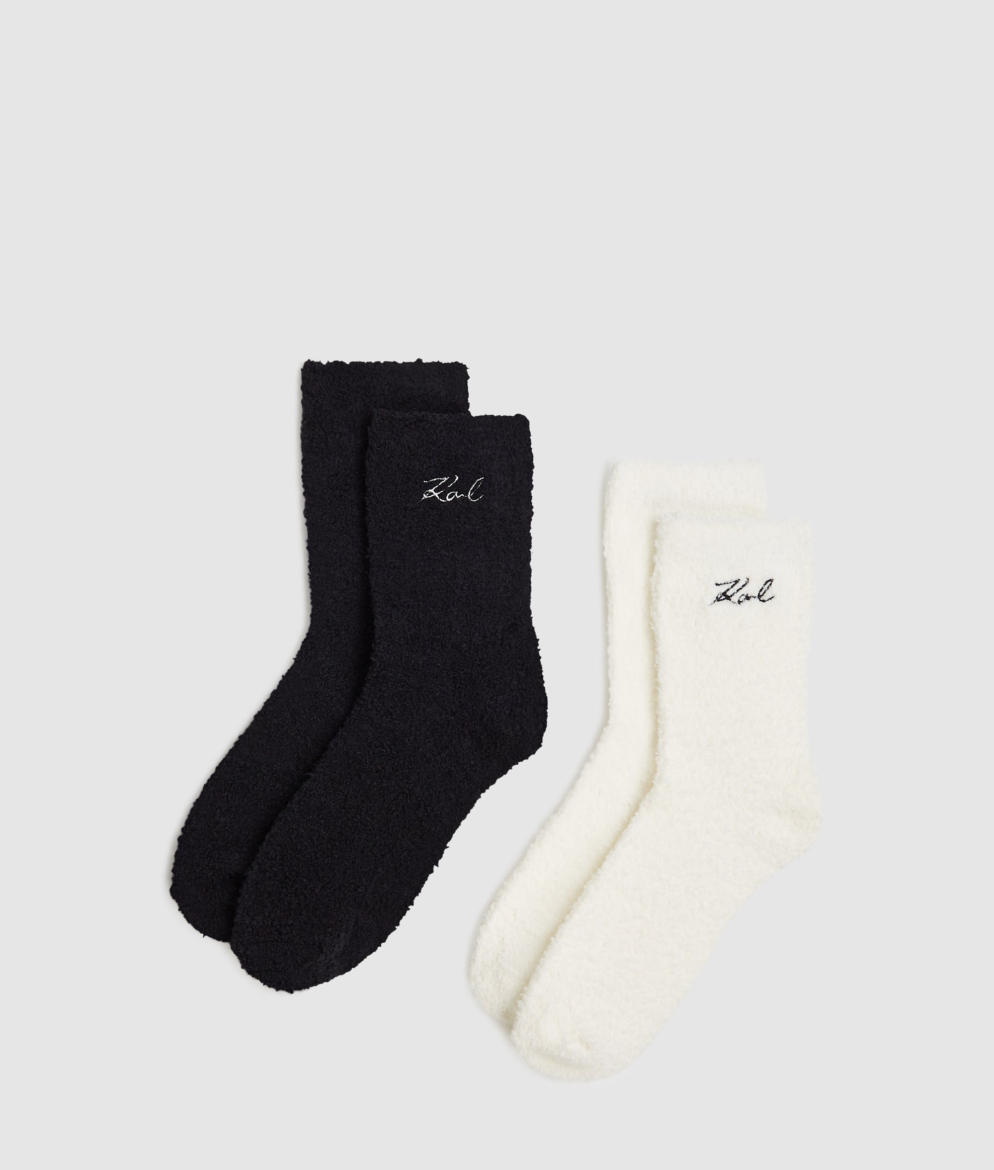 Signature fleece socks ?C 2 pack