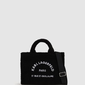 Rue St-Guillaume shearling tote bag