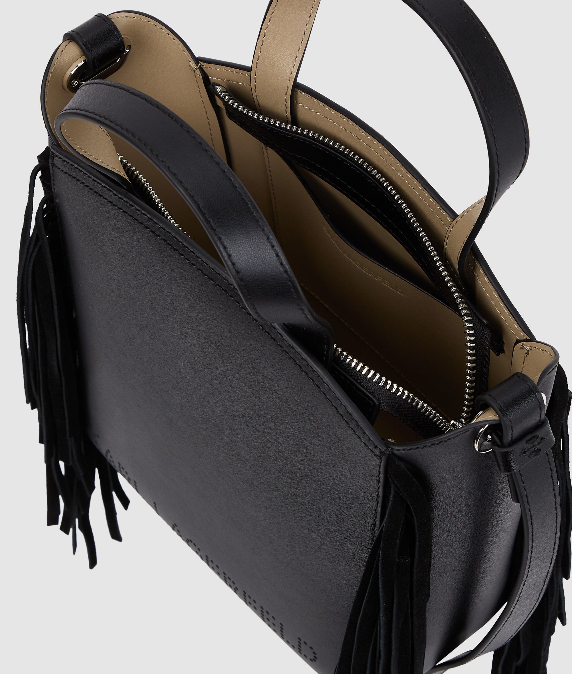K/Circle small fringe tote bag - Image 5