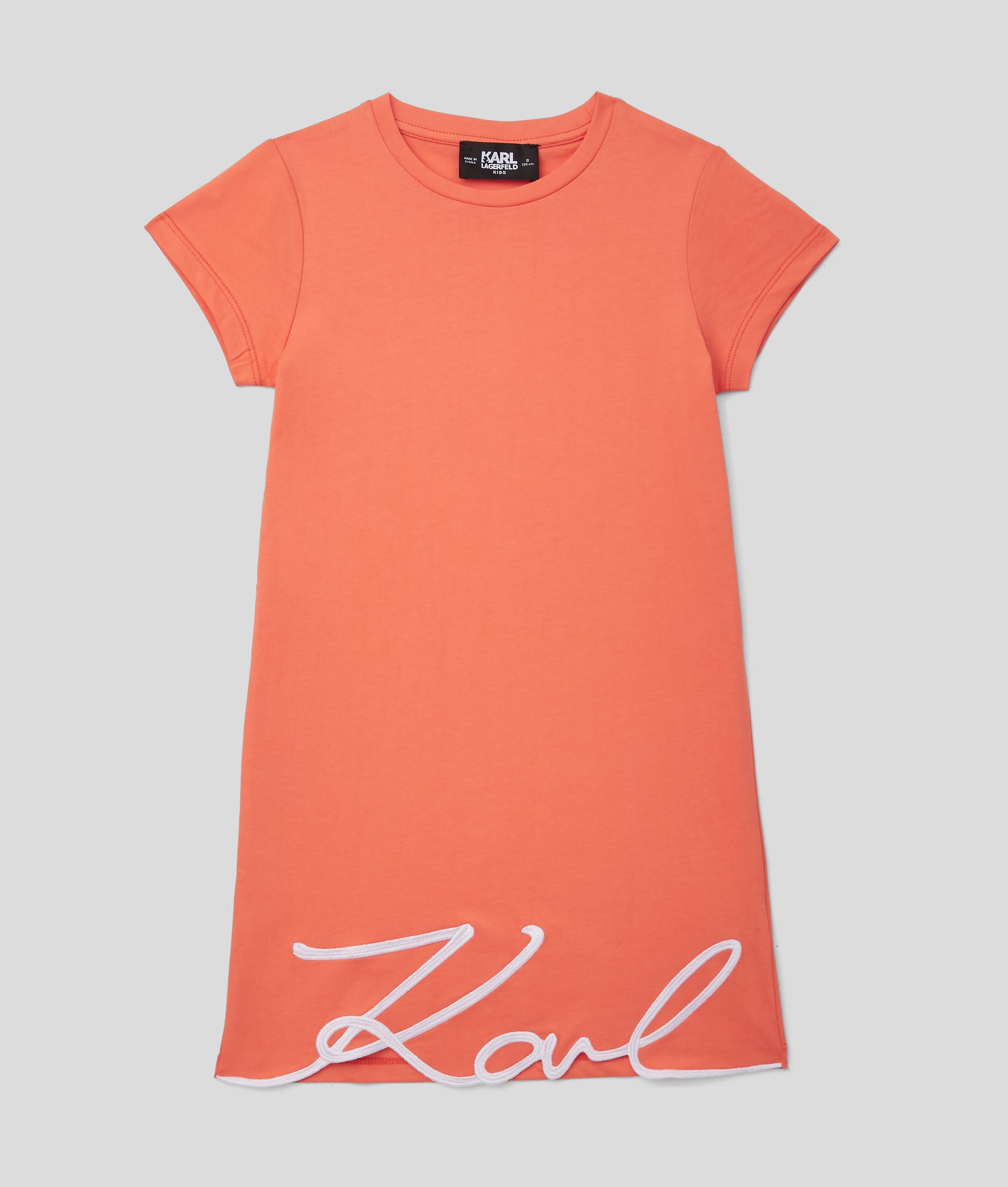 GIRLS SIGNATURE T-SHIRT DRESS
