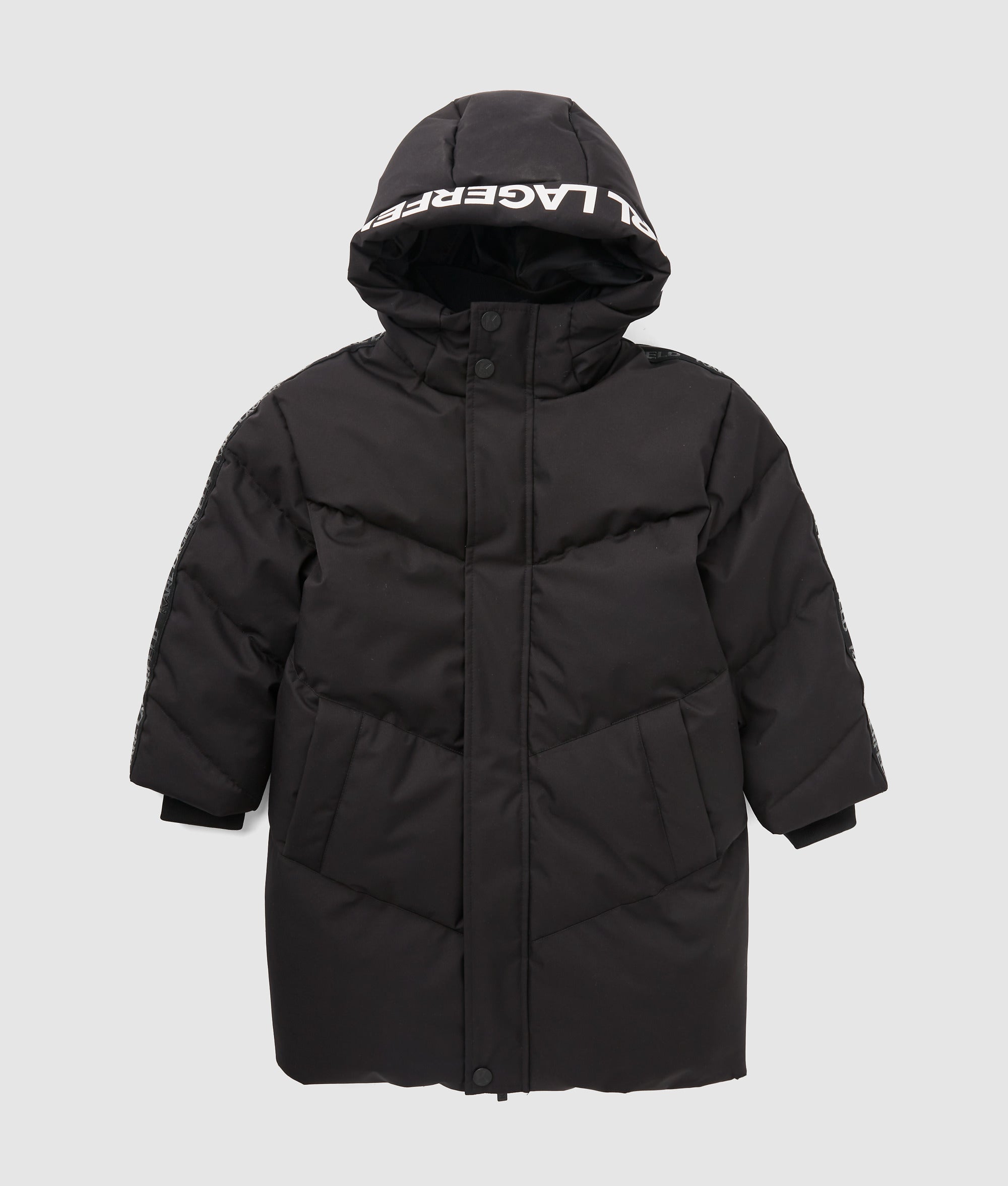 Boys long puffer jacket