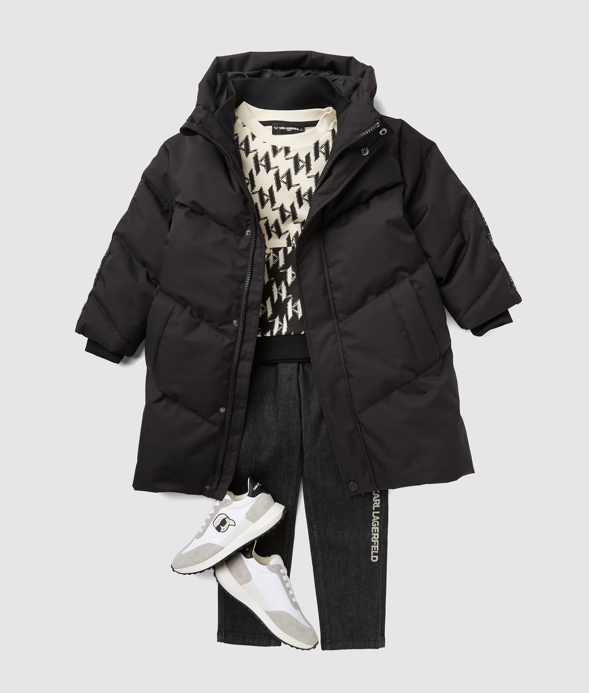 Boys long puffer jacket - Image 2