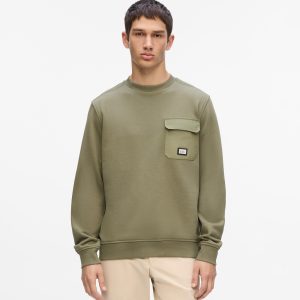 CHEST POCKET SWEATSHIRT