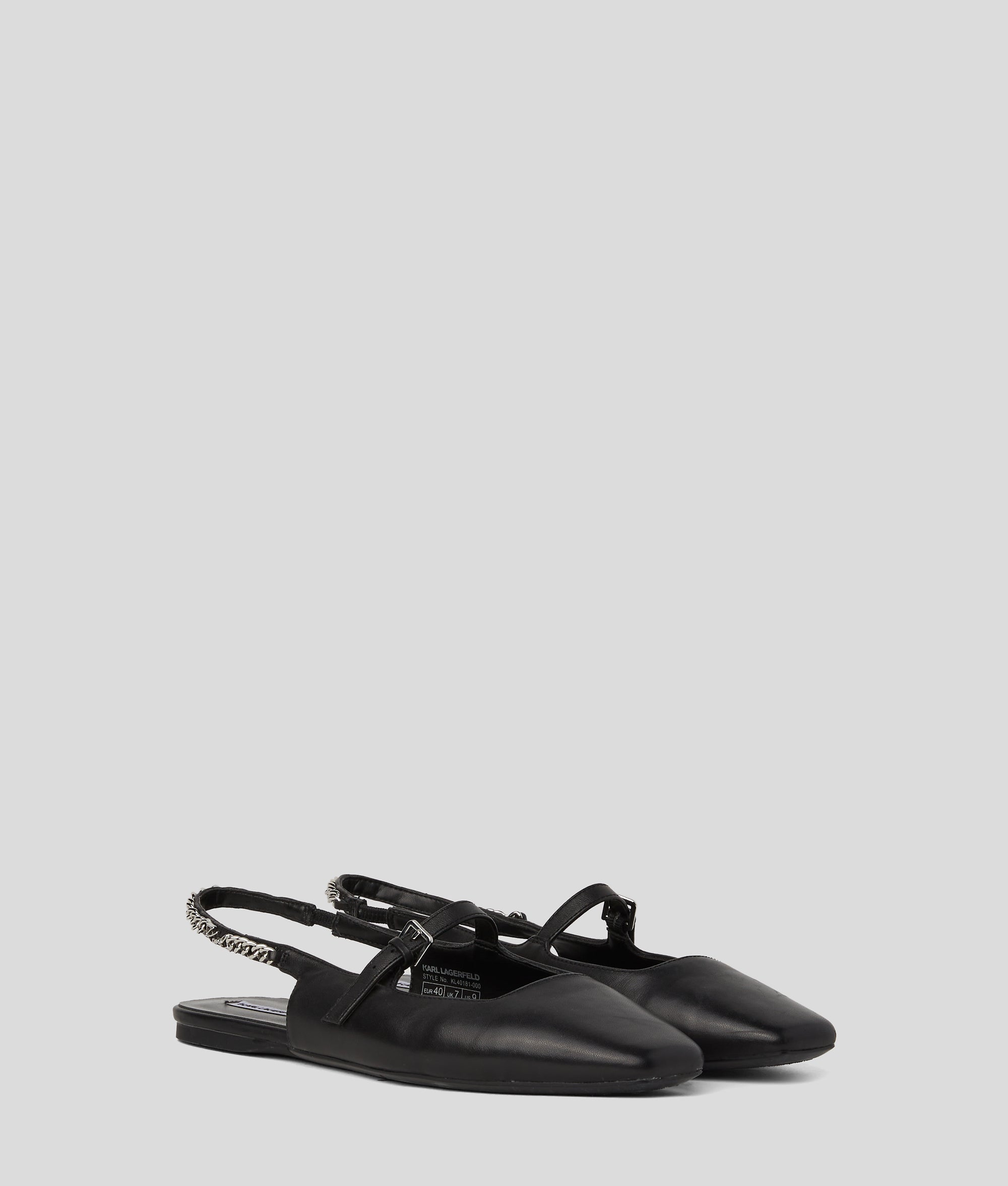 KONNIE SIGNIA CHAIN SLINGBACKS